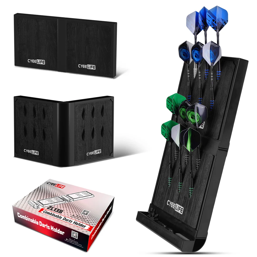 Organisateur Fléchettes Jeu Support De Fléchettes CyeeLife Pour 12 Fléchettes - Rangement Murale Porte Flechette