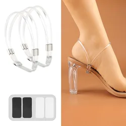 Rhinestone Anti-Loose Invisible Heel Straps (Transparent color)
