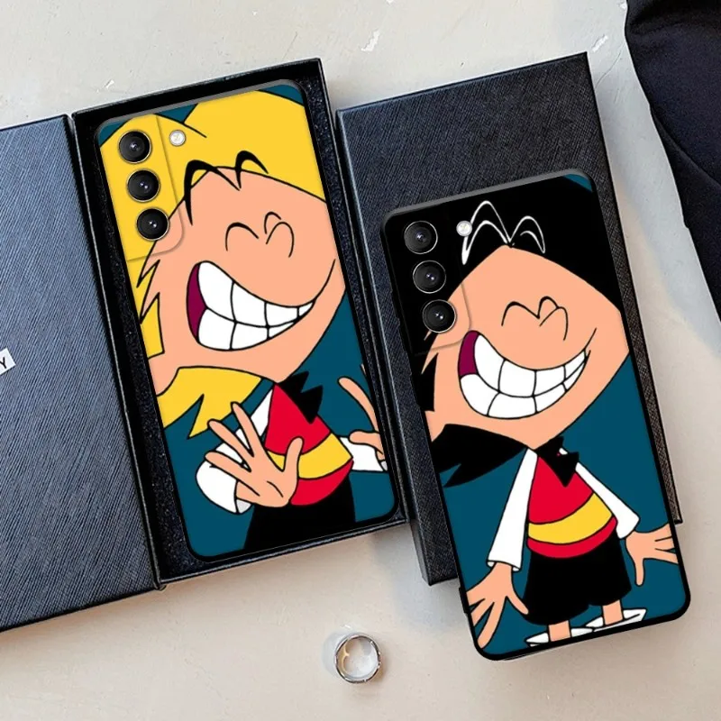 Cartoon Zipi Y Zape Dibujo Custodia Per Telefono Per Samsung Galaxy S22 23 21 S20 Fe Ultra S10 S9 S8 Plus S10E Note 20Ultra 10Plus Cover