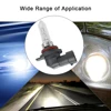 Quartz Glass Car Bulb Halogen Headlight 9012LL HIR2 12V 55W Car HeadLight Yellow White Light 4300K Super Bright Headlamp Light 5