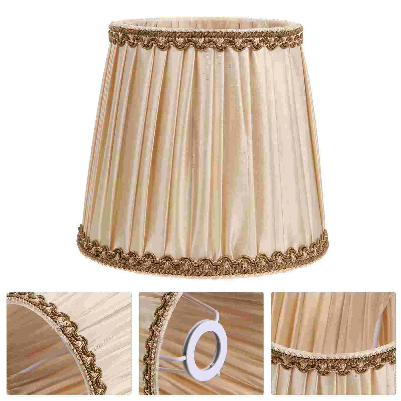 

1Pc Lamp Shade Retro Lampshade Barrel Lamp Chimney Household Lamp Protector