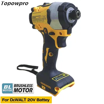 DeWALT 18-20V 배터리 브러시리스 전기 스크루 드라이버, 1/4 인치 드라이버, 무선 임팩트 드릴 수리 육각 렌치 전동 공구