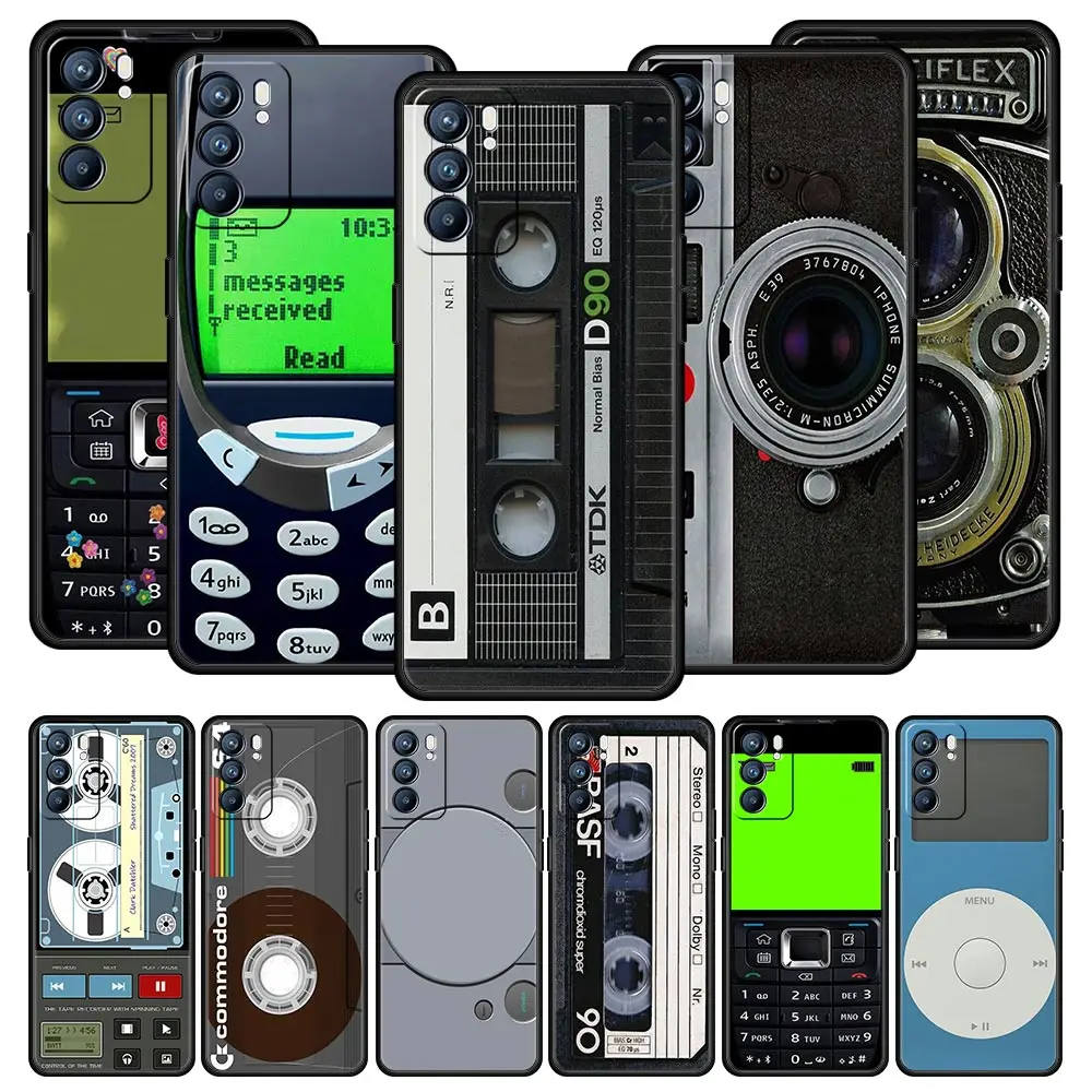 Vintage Cassette Tape Retro Phone Case Cover