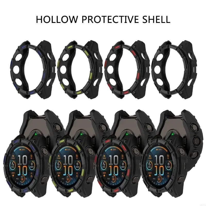 TPU Soft Silicone Anti-Scratch Protective Watch Case Cover