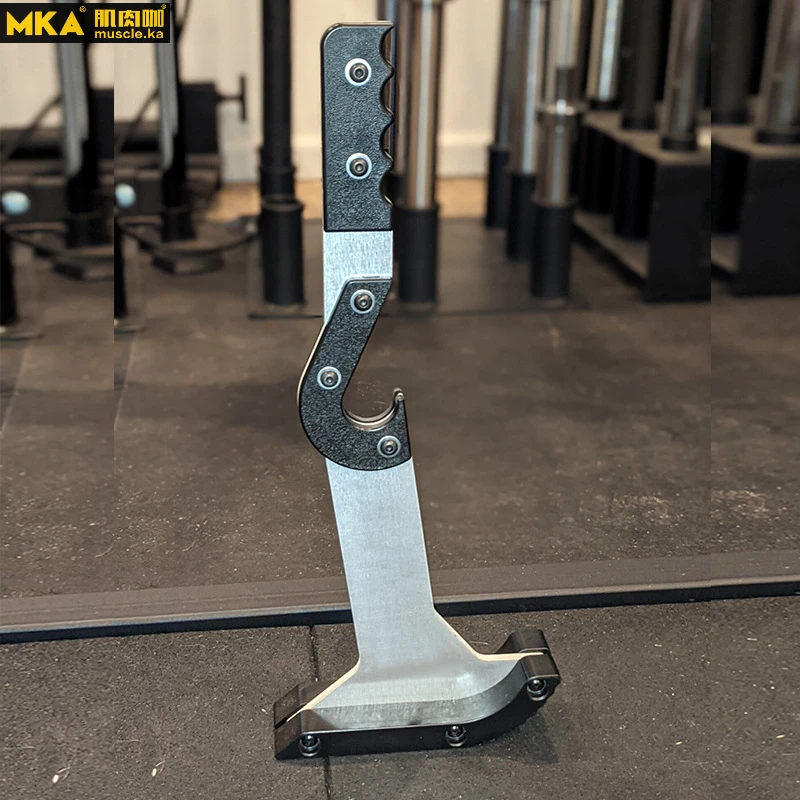 MKA Portable Barbell Plate Changer Portable for Loading Unloading Changing Weight Plates Durable Gym Workout Equipment