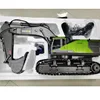 1/14 HUINA 1593 582 RC Excavator Dumper Truck crawler Alloy Tractor Loader 2.4G Radio Controlled Car Engineering toy for boy 4