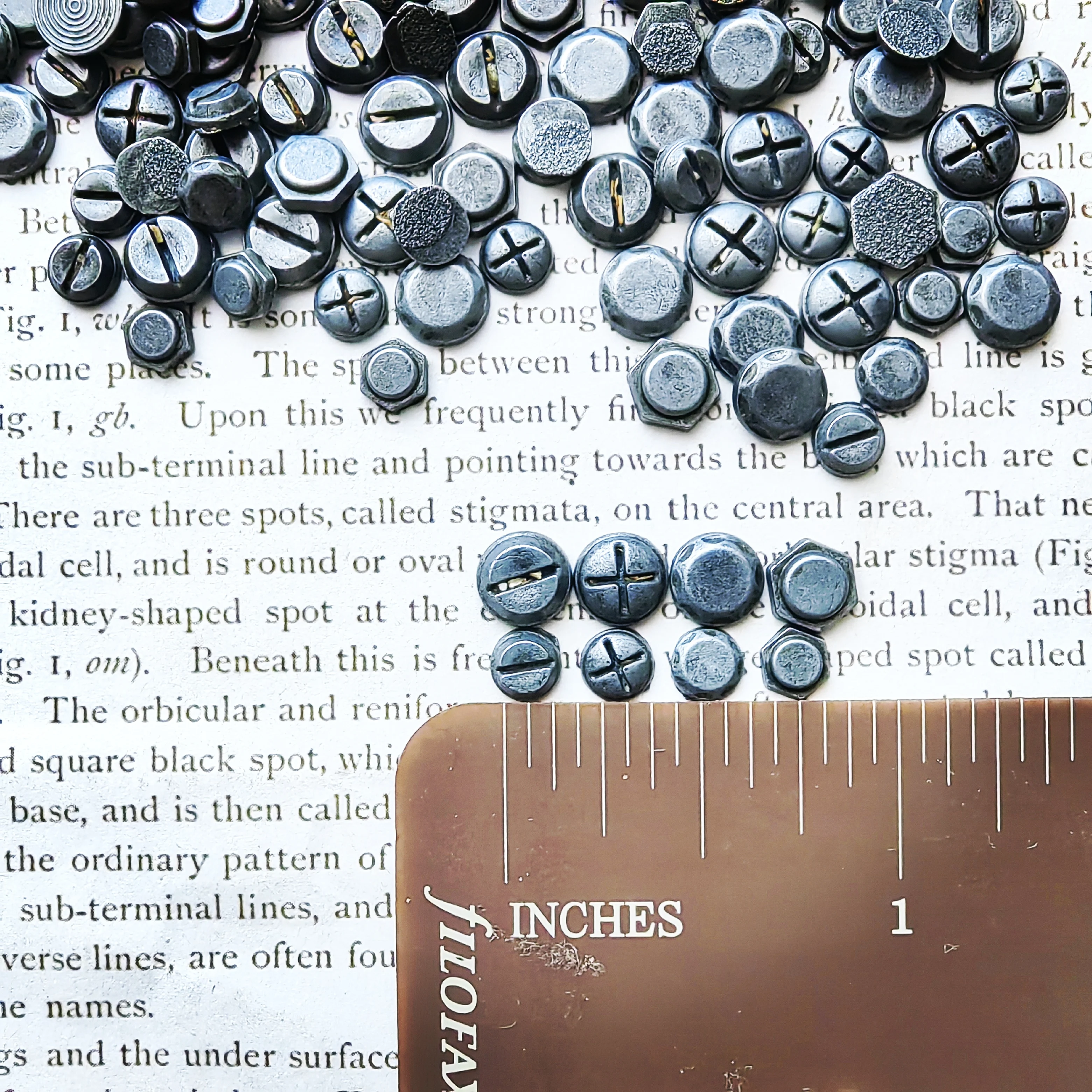 Scrapbooking Decoration Retro Screw Cap-Diy Embellishment Scrapbooking JunkJournal Handmade Photo Album Frame