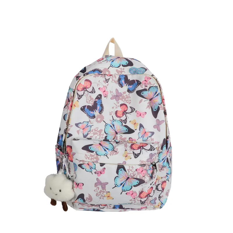 Backpack Women Laptop Double Shoulder  Backpack Women Luxury Designer Large Capacity Travel Rucksack Book Schoolbag For Teenage