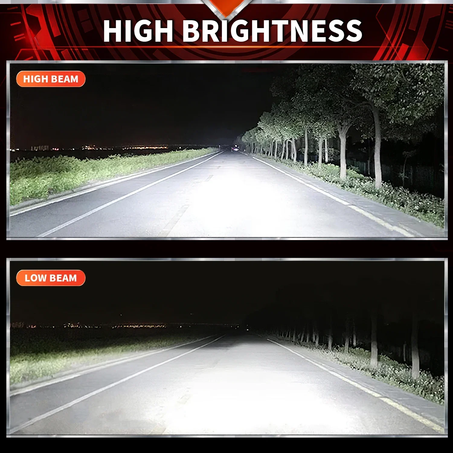 H4 H7 캔버스 LED 자동차 LED 헤드라이트 8000W 16500000LM H1 H11 9005 HB3 9006 HB4 9007 H13 자동차 LED 램프 고출력 안개등 6000K