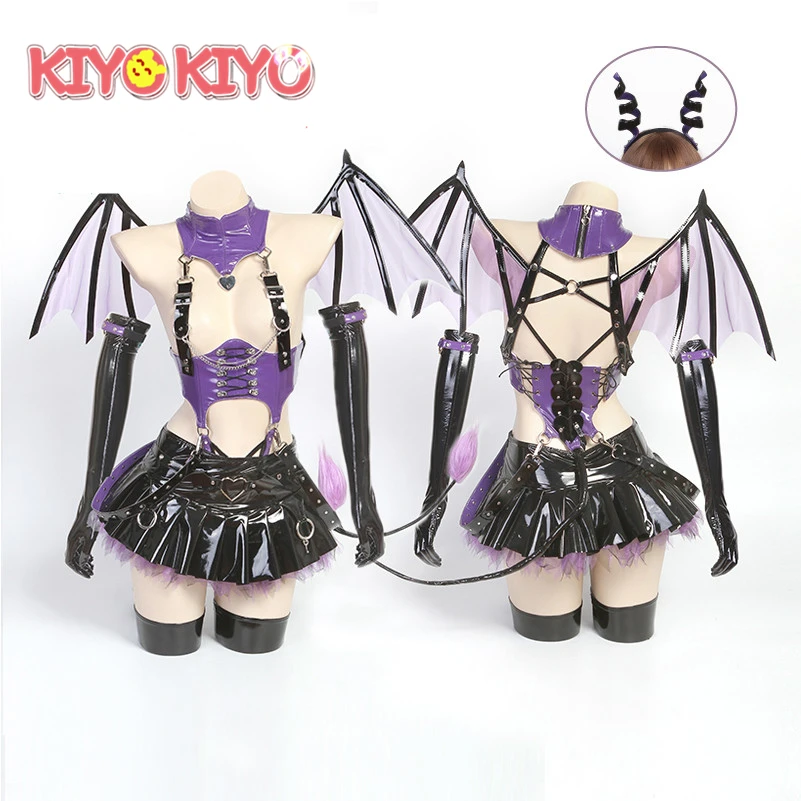 

KIYO-KIYO Succubus Rabbit Little devil Sexy lingeries Cosplay private photo shoot dress style leather Halloween Punk sexy Dress