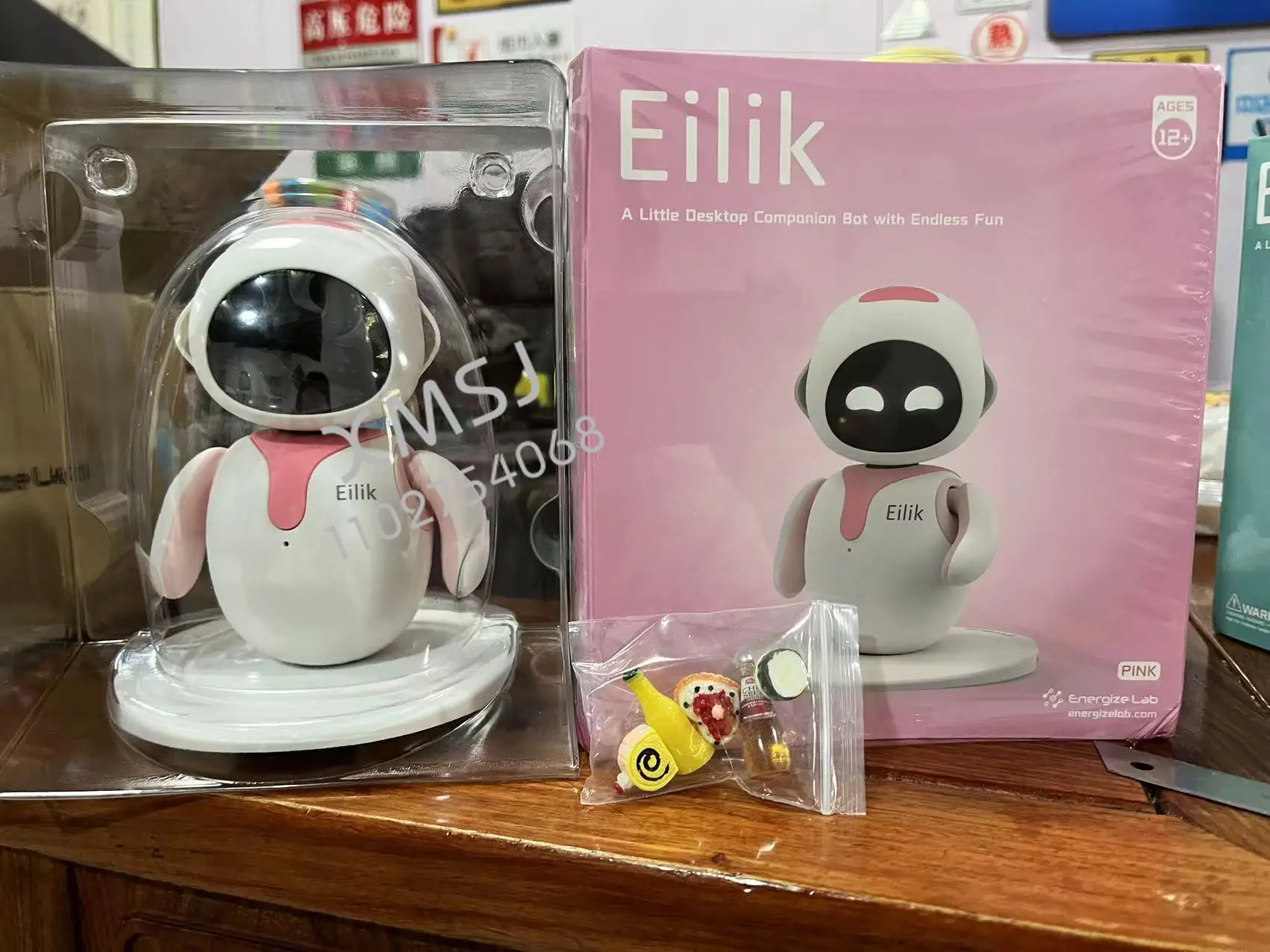 Emotional Interaction for Eilik Robot Toy Smart Companion Pet Robot Desktop  Toy Goods In Stock!