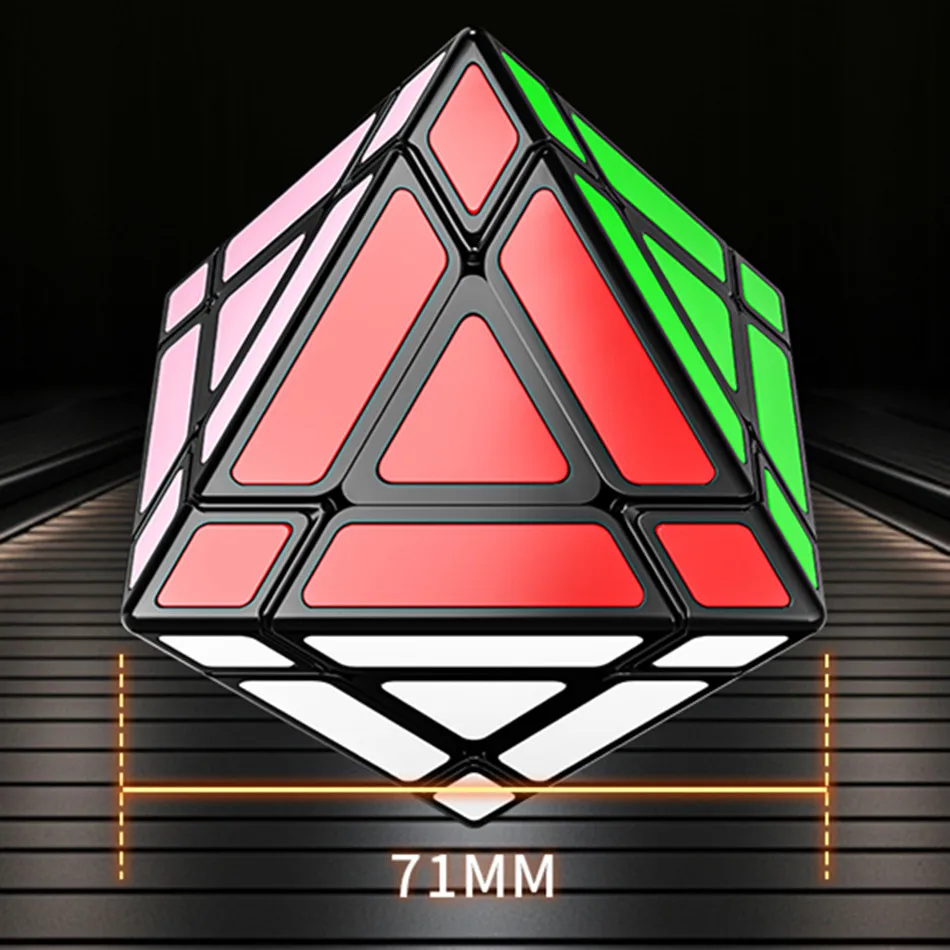 FanXin Fun FTO Rotating Octahedron Magic Cube Puzzle Toy