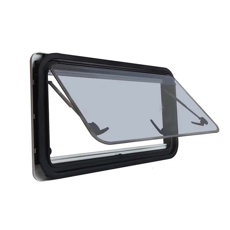 RV Accessories Sliding Window Round Corner Double Layer UV Protection for Caravan Camper Trailer RV Pull Push Windows