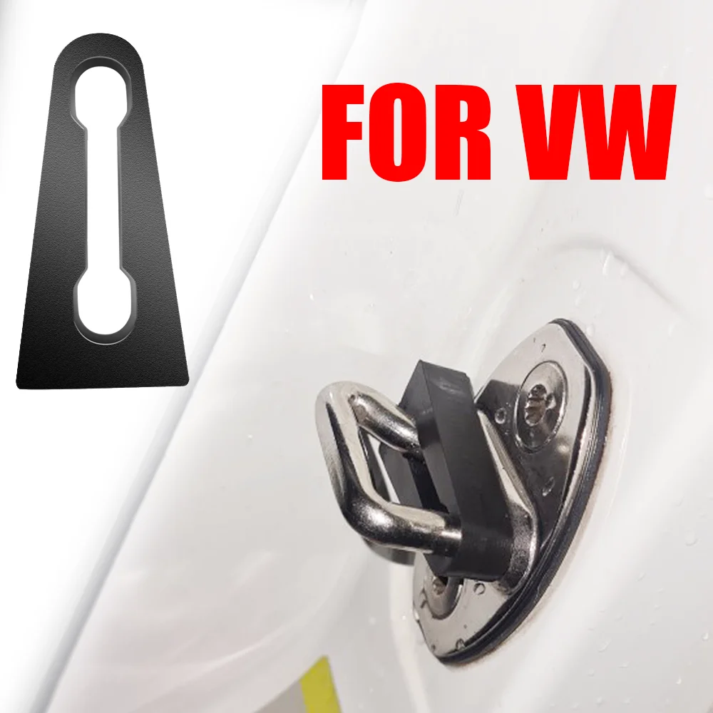 Car Door Lock Buffer Damper Deaf Seal Stopper Deadener for VW Bora Caddy Golf Passat CC B5 B6 B7 Tiguan Touareg Jetta Multivan car door lock damper car sound deadener
