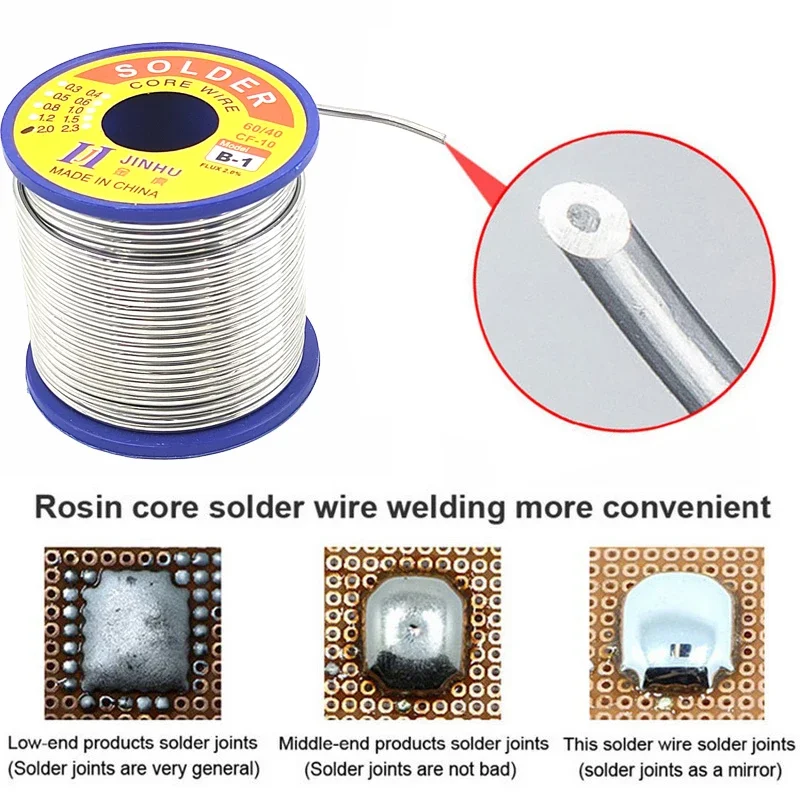 CF-10 Solder Wire Tin 0.5/0.6/0.8/1.0/1.2/1.5/2.0mm Roll Clean Rosin Welding Core Soldering Wire Flux Reel Tube 500G/100G/50G soldering wire,soldering tin wire,welding wires