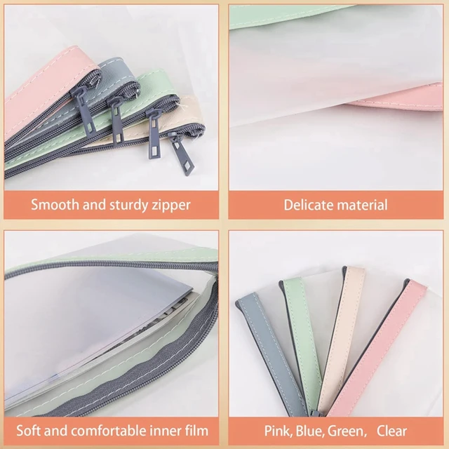 Set 3 Borselli Porta Soldi - Multifunzione Con Zip - Foto 4