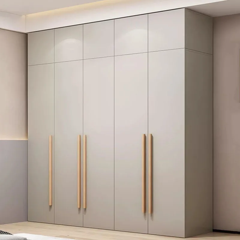 

Nordic Luxury Wardrobe Wooden Multifunction Bedroom Clothes Wardrobe Storage Organizer Rangement Chambre Room Furniture