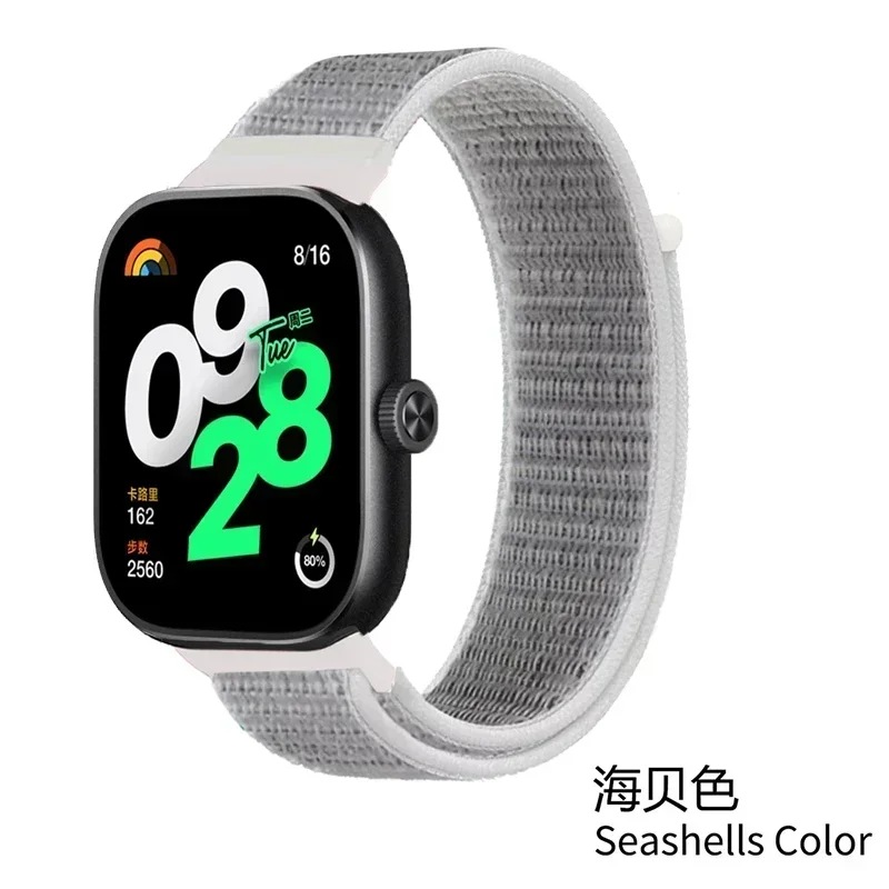 Breathable Nylon Loop Replaceable Smart Watch Strap