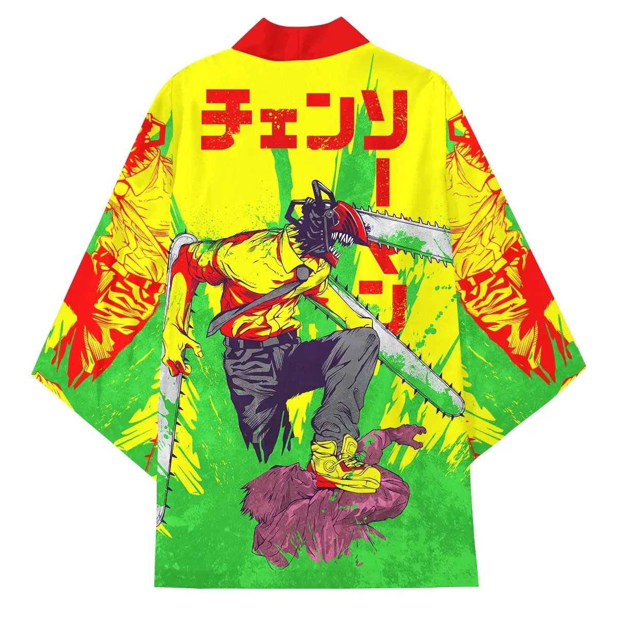 My Hero Academia Kimono Chainsaw Man Kimono Men's and Women's Cape Casual Cardigan Haori