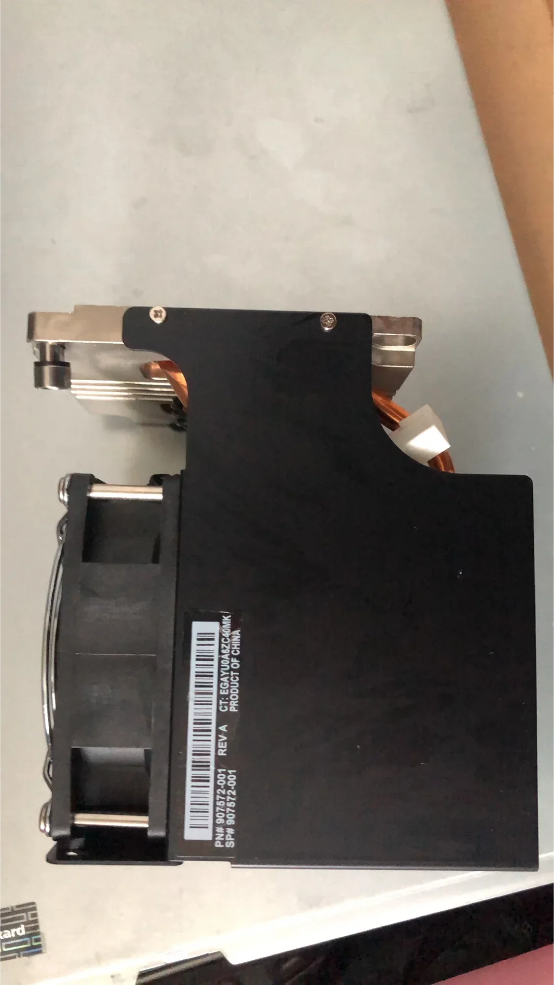 The second processor heat dissipation module of the new Z8G4 907572-001 with buckle