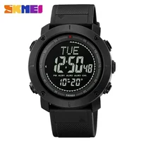 SKMEI 2095 Military Waterproof Shockproof Sports Camouflage Mens Wristwatches Compass Digital Watch for Men 1793 Reloj Hombre 1