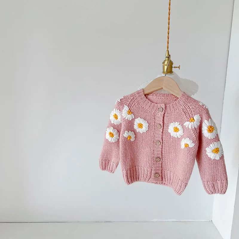 Autumn Baby Girls Sweaters Knitwear
