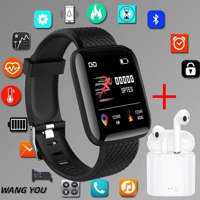 Bracelet de sport intelligent sans fil, podomètre Bluetooth