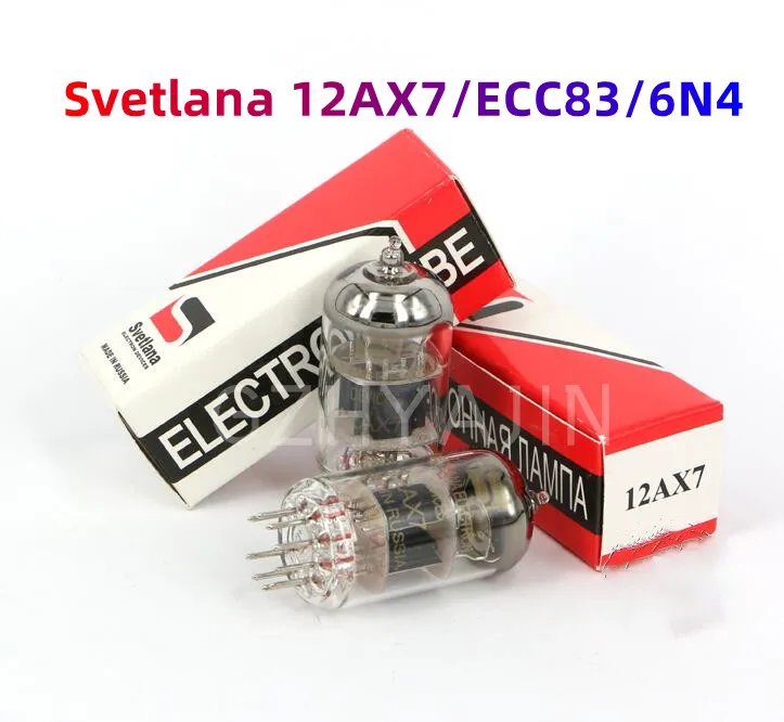 

1 PCS /2 PCS Russia Svetlana 12AX7/ECC83/6N4 electronic tubes Free Matched pair