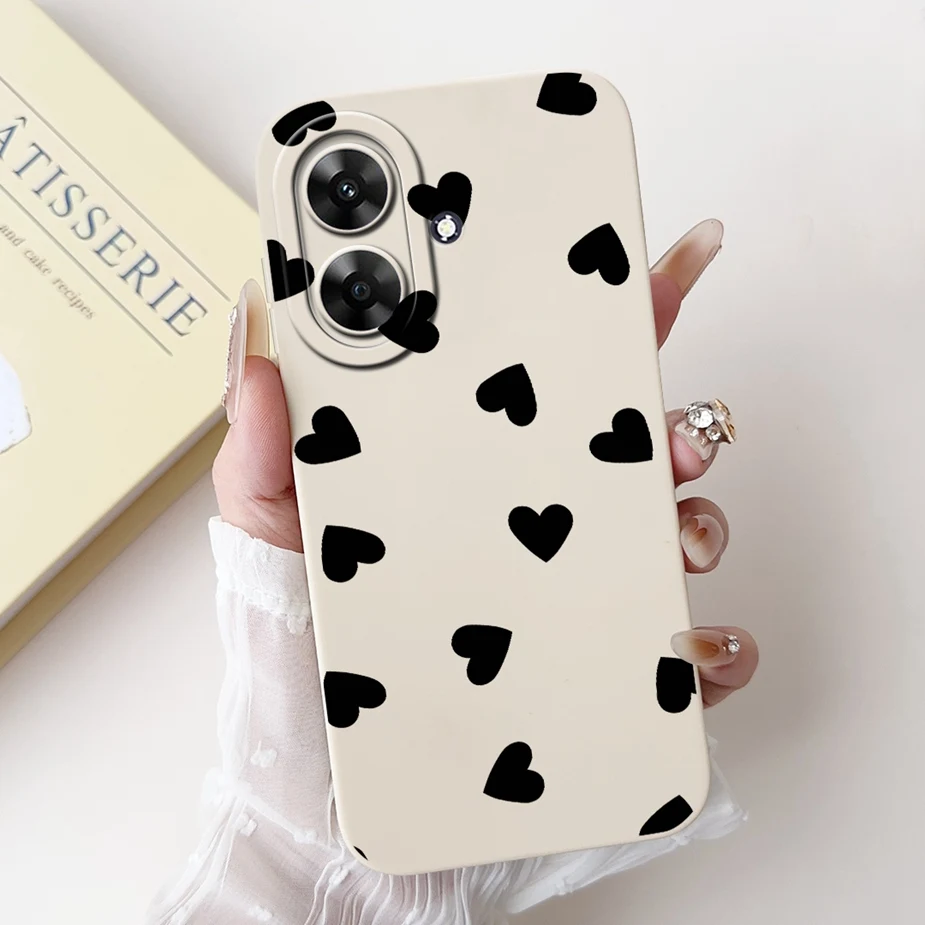 Cute Cat Grid Pattern Soft TPU Phone Case - Stylish Protective Back Cover in Black