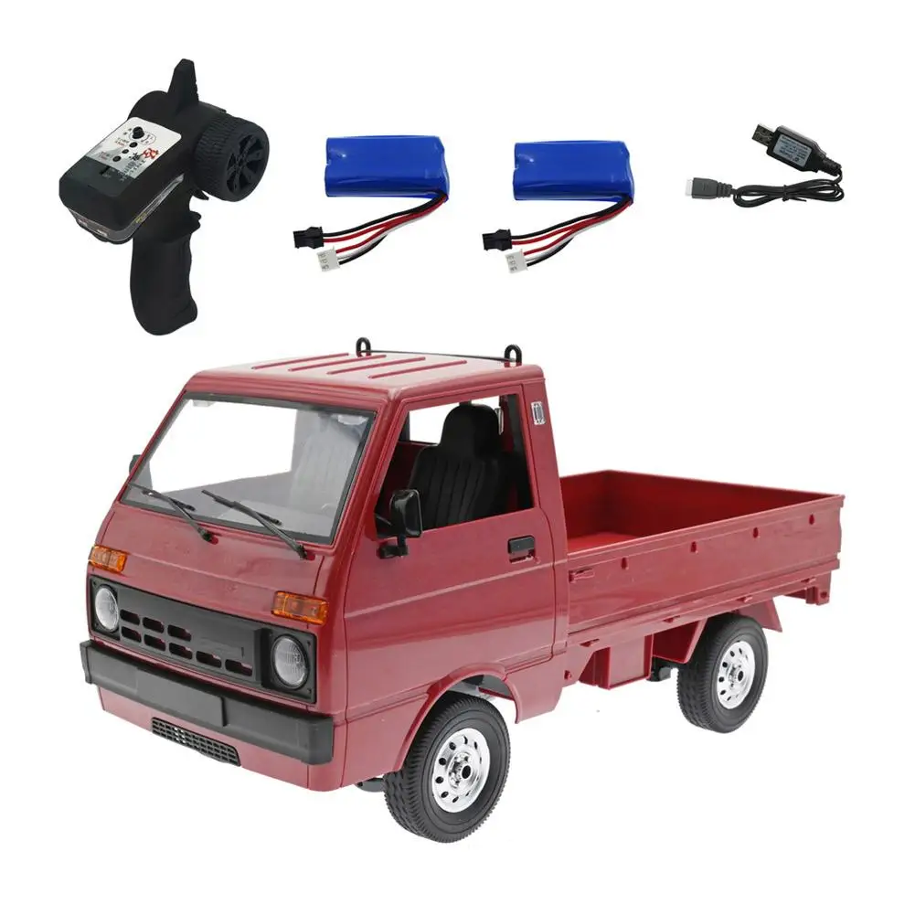 

Полноразмерный автомобиль Wpl 1/10 2,4g с дистанционным управлением, задний привод, Однорядный грузовой автомобиль, Радиоуправляемый автомобиль, игрушки для подарков, коллекция