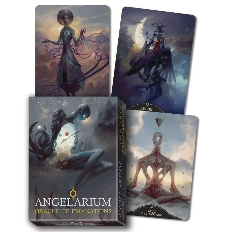 Angelarium, карты с изображением оракла эманаций, 10,3*6 см