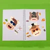 6 Sheets/Set Farm Animals Assembled Sticker Kids DIY Make Animal Facial Expression Stickers Creative Toys Gift 3