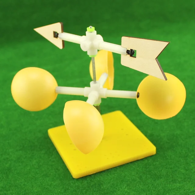 Időjárási Lapátos Szélgyűek Tudományok Játékok Kitstation Vanes Weathervane Diy Szélmalom Tetők Szerelvényblimodel Szerszámok Tudományos Kert - Image 4