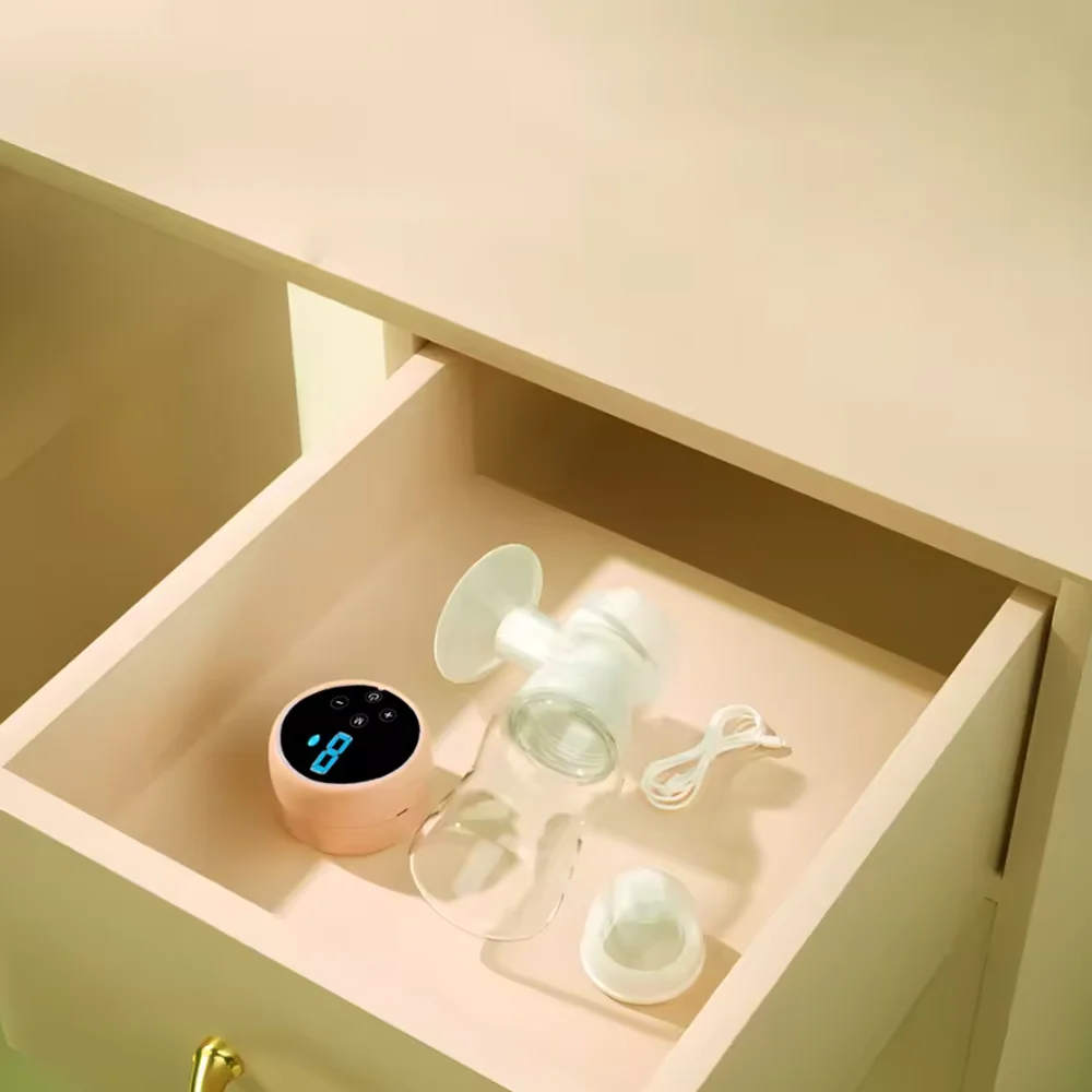 Electric Breast Pump Intelligent Silent Portable Breastfeeding_voghion.com