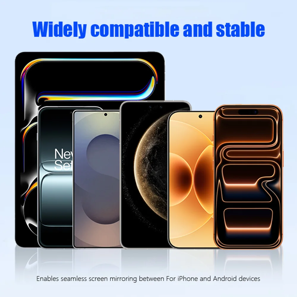 Multi-Purpose Lightning/USB-C to HDMI & USB 3.0 Adapter with Charging Port and HD Sync