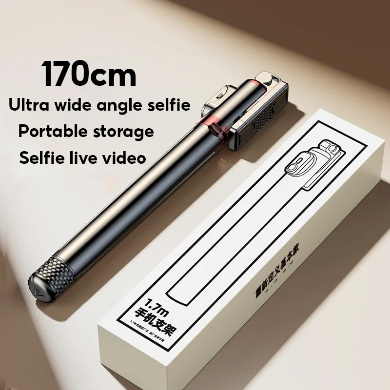 MoZhao Selfie Stick Mobile Phone Stand Live Broadcast Stand Desktop Lazy Bluetooth Tripod Telescopic Selfie Stand