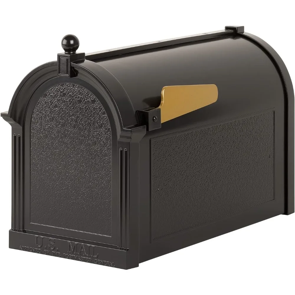 Capitol Mailbox-Black,Extra Large