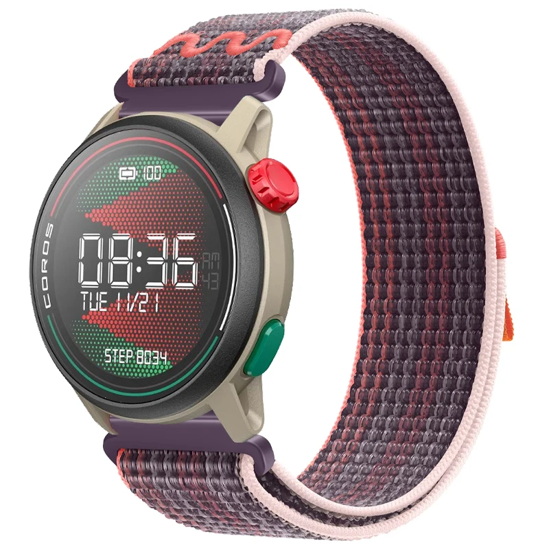 Nylon Loop Strap Bracelet in Bold Color Options