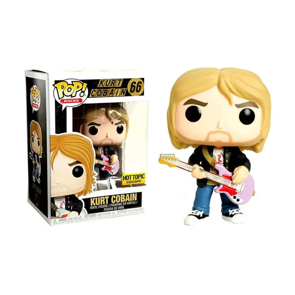 Funko Pop Rocks Kurt Cobain #64 #65 #66 #67 Slash #51 Vinyl