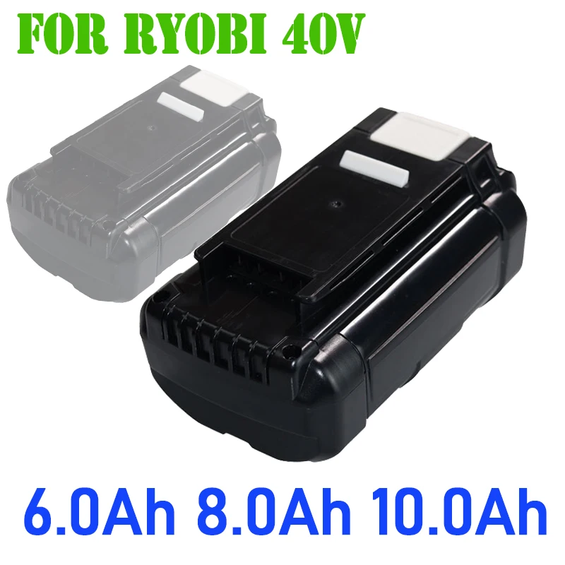 

Литий-ионный аккумулятор для Ryobi OP4040 OP4026 OP4030 OP4050 OP4060A OP40201 OP40301, 40 в, 6000 мАч, 8000 мАч, 10000 мАч