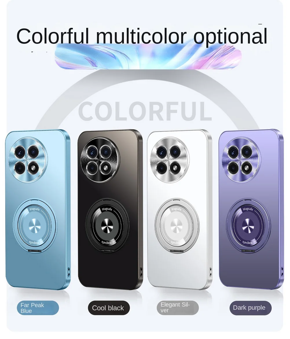Invisible Metal Rotating Magnetic Mount Lens Ring Case with Full Lens Coverage and Protection