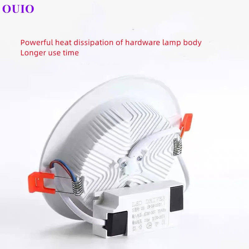 LED Downlight Recessed Ultra-thin 110V-240V Dimmable 5W7W9W12W15W18W 24W30W Supermarket