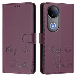 Magnetic Leather Wallet Case with Stand Flip Cover for ZTE Nubia V60 Design (Violet (YB - PT010))
