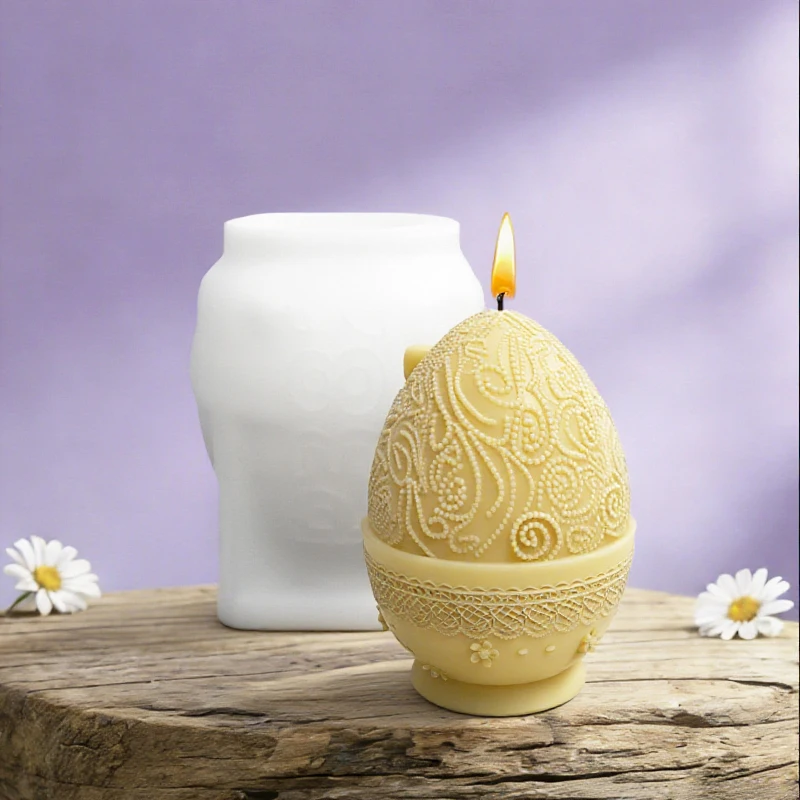 Rabbit Easter Candle Mold 6