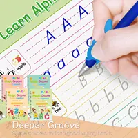 Grooved Handwriting Books for Kids Magic Practice Copybook Cursive Writing Combination Calligraphy for Kindergarten Preschool 1