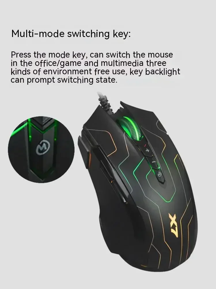 Oscar X7 ハードウェアマクロ ゲーミングマウス XL-755BK-JP 絶版 最強