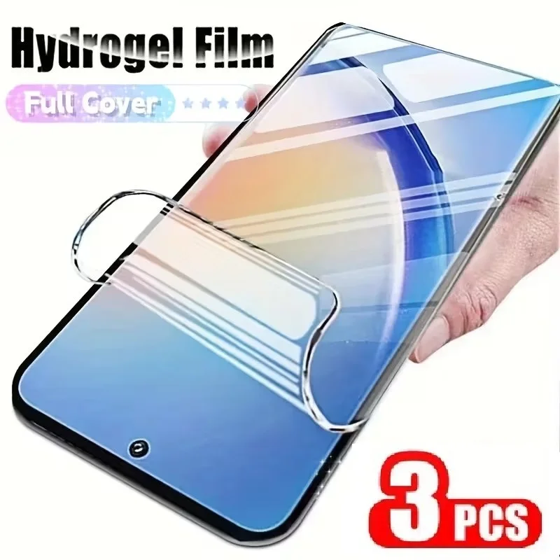 Hydrogel Screen Protector Protective Film (3-Pack)