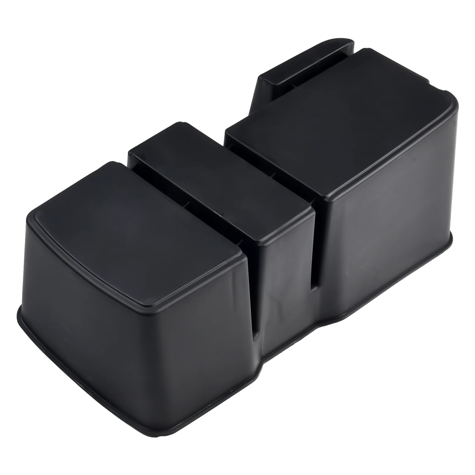 

Car Interior Armrest Console Central Storage Box Organizer ABS Black For Kia EV6 2021-2023 Cup Holder Car Accessories