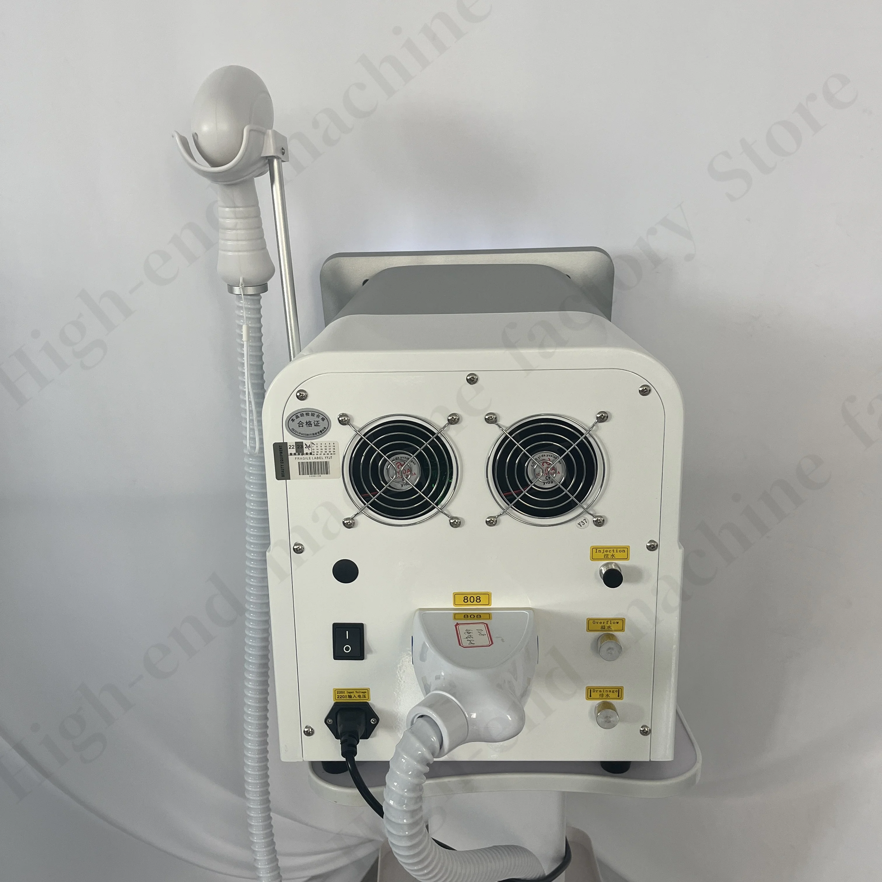 Description Picture 5 of itemnew3000W Profession Three wavelengths 755 808 1064 Laser Diode diode laser hair removal Laser Harmony Equipment