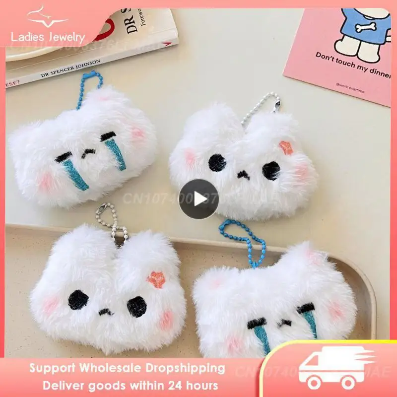 Portachiavi Super Carino Decorazione Elegante Carino Sweetheart Girly Heart Peluche Accessori Popolari Peluche Bambola Orso Coppia Coniglietto